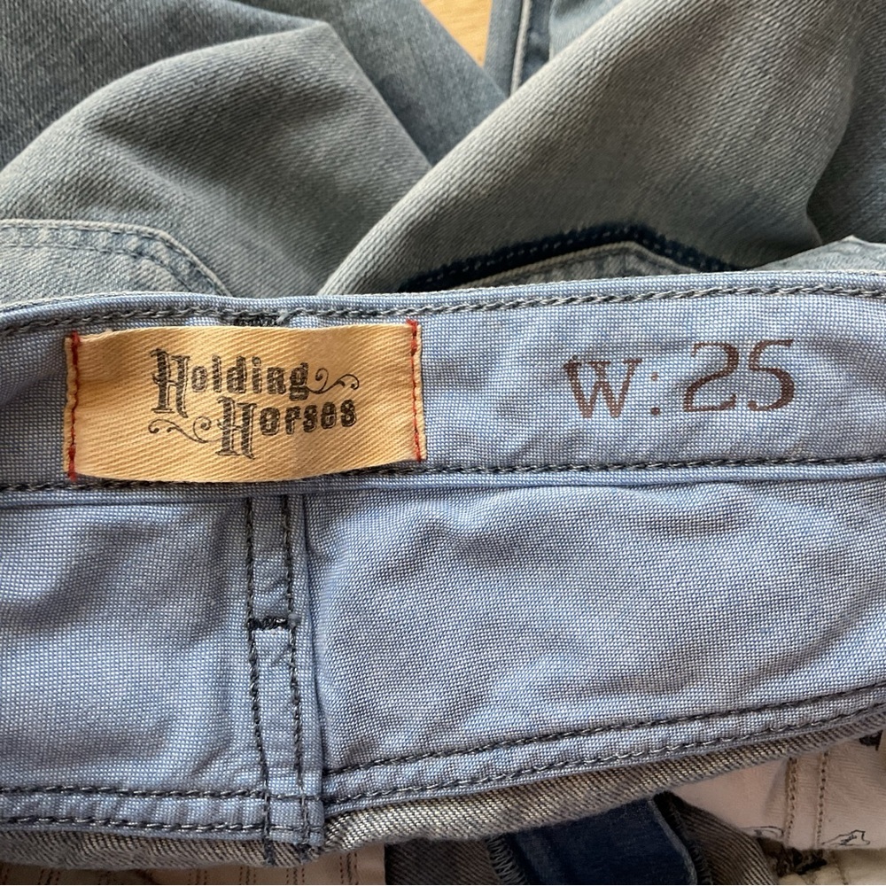 Holding Horses Patchwork Distressed Boyfriend Jea… - image 6